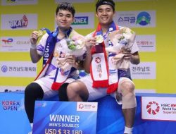 Leo dan Bagas Pecah Telur, Juara Korea Open 2024