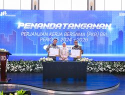 Tandatangani Perjanjian Kerja Bersama 2024-2026, BRI dan Serikat Pekerja Perkuat Hubungan Industrial