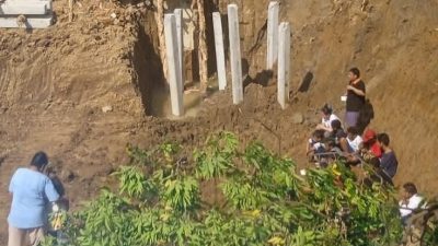Belasan Anak Panti Asuhan Duduki Proyek Tandon Air  di Jatirasa Kota Bekasi, Minta Pekerjaan Dihentikan