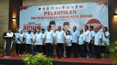 Duet Ridho Lantik Struktur Tim Pemenangan, Ini Tokoh-tokohnya