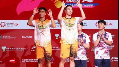 Final Hongkong Open 2024, Ganda Putra Indonesia Sabar/Reza Raih Runner Up