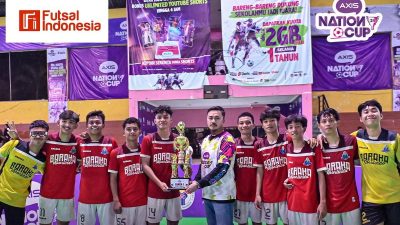Tim Futsal SMA Hutama Juara AXIS Nation Cup 2024 Preliminary Bekasi, jadi Pencapaian Terbesar   