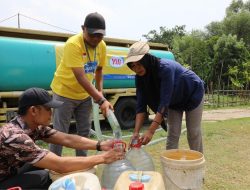 Bantu Atasi Kekeringan di Desa Sukamukti, Yili Indonesia Dairy Salurkan 80 Ribu Liter Air Bersih