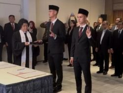 Mees Hilgers dan Eliano Reijnders Ambil Sumpah WNI di Belgia