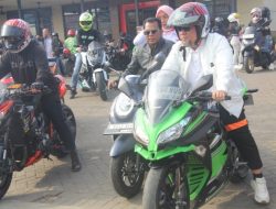 Riding Bareng Komunitas Motor, Heri Koswara Dapat Dukungan RNB