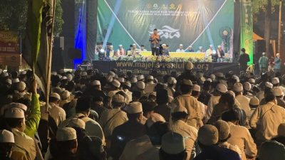 Bersama Cagub Ahmad Syaikhu dan Habib Nabiel Al Musawa, Cawalkot Heri Koswara Hadiri Milad ke-12 Keluarga Besar Majelis Rasulullah SAW