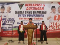 Dukungan Pilkada Serentak 2024, BKMB Bhagasasi di Kota Bekasi ke Heri-Solihin dan ASIH di Jabar