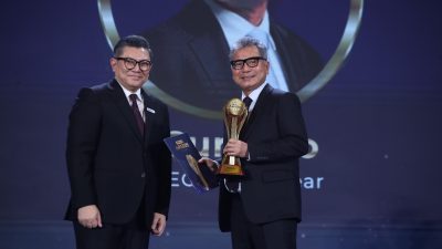Direktur Utama BRI Sunarso Dinobatkan Sebagai CEO of The Year, BRI Raih Dua Penghargaan Bergengsi Pada detikcom Awards 2024