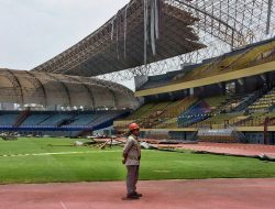 Kerusakan Atap Stadion Wibawa Mukti Timbulkan Kerugian Rp8 Miliar