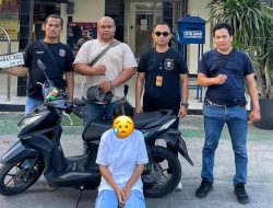 Wanita Gasak Motor Pria Kenalannya Setelah Check In di Hotel   