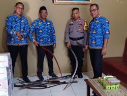 Belasan Sajam Ditemukan di Rumah Kosong, Polsek Cikarang Selatan Selidiki