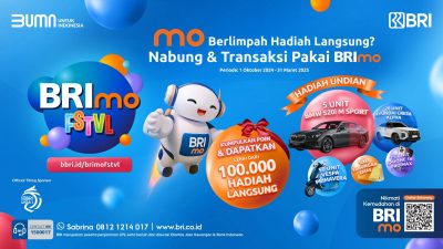 Berlimpah Hadiah, BRImo FSTVL Hadir Kembali untuk Para Pengguna Setia Super Apps BRImo   