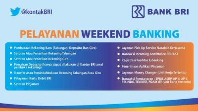 Tak Sempat di Hari Kerja? BRI Buka Layanan Weekend di Belasan Kota