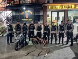 Tiga Remaja Tertangkap Tawuran di Mustikajaya, Ini Senjata Tajam yang Digunakan