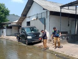 DBMSDA Siap Tangani Jalan Lurah Namat yang Licin dan Berlumut