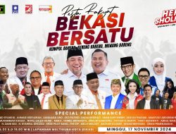 Ada Pesta Rakyat Bersatu di Lapangan Multiguna Bekasi Timur Besok, Heri-Sholihin: Mohon Maaf, Macet