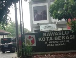 Bawaslu Kota Bekasi Terima 17 Laporan Dugaan Pelanggaran Pemilu, 16 Selesai dan Satu Masih Proses