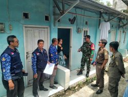 Disperkimtan Survei Rumah Terdampak Longsor di Kampung Cicadas untuk Bantuan
