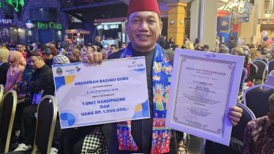 SMKN 2 Kota Bekasi Raih Penghargaan Kategori Guru Inovatif di Jambore GTK Hebat 2024