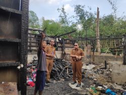 Sambaran Petir Sebabkan Satu Rumah Ludes Terbakar di Bojongmangu