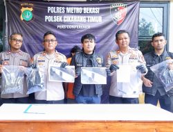 Polsek Cikarang Timur Bekuk Dua Pelaku Curanmor, Satu Penadah Dikejar