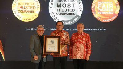 Unggul Dalam Tata Kelola, BRI Dinobatkan sebagai The Most Trusted Company 2024   