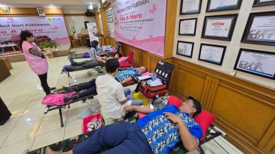 Peringati Hari Pahlawan Nasional, PLN Bekasi Gelar Kegiatan Donor Darah untuk Kemanusiaan