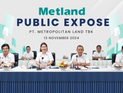 Metland Catat Kenaikan Laba di Kuartal Ketiga 2024