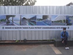 Taman Plaza Patriot Candrabhaga Kelar Akhir Tahun