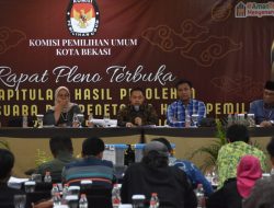 Rekapitulasi Suara Pilkada Tingkat Kota Bekasi: Perolehan Paslon Tak Berubah