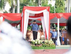 Pj Bupati Bekasi Pimpin Upacara Gabungan