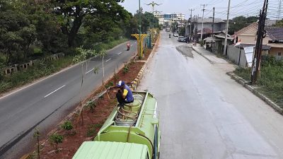 Disperkimtan Alokasikan Rp1,9 Miliar untuk Pembangunan Taman Median di Jalan Inspeksi Kalimalang 2025