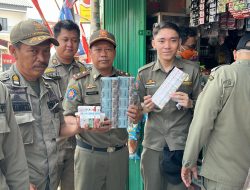 Satpol PP Kota Bekasi Cegah Peredaran 155 Ribu Batang Rokok Ilegal Selama 2024