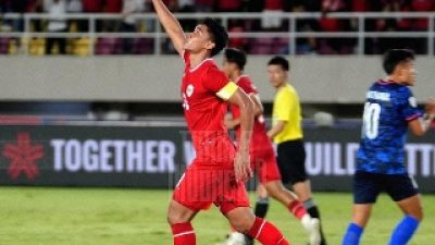 Main Kandang, Timnas Indonesia Tahan Imbang Laos di Stadion Manahan Solo