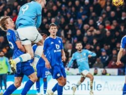 Bekuk Leicester, Manchaster City Akhiri Tren Negatif