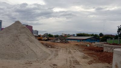 Pembangunan Taman Plaza Patriot Candrabhaga Tersisa Satu Bulan Lagi, Progres Baru 50 Persen