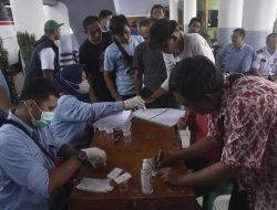Jelang Nataru, 200 Sopir Bus di Kota Bekasi Dites Kesehatan