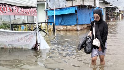 Banjir Rendam Sejumlah Perumahan Subsidi di Kabupaten Bekasi