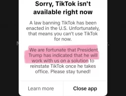 TikTok Dilarang di Amerika, 170 Juta Pengguna Terdampak