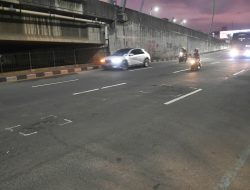 Kondisi Jalan Ahmad Yani Kota Bekasi Kian Membahayakan