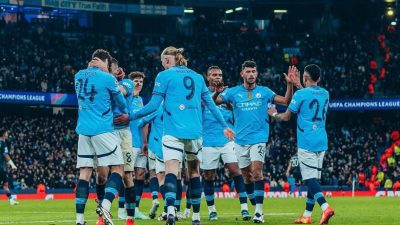 Manchester City Lolos ke Play-off Liga Champions Usai Tumbangkan Club Brugge