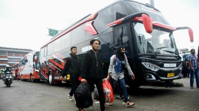 Terminal Induk Bekasi Catat 13 Ribu Penumpang Tiba