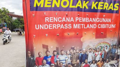 Khawatir Macet dan Banjir, Warga Perumahan Telaga Harapan Tolak Pembangunan Underpass Metland Cibitung