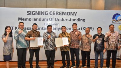 Perumda Tirta Bhagasasi Teken MoU dengan PT KLBS, Kembangkan Layanan Air Bersih ke Kawasan Industri  MM2100