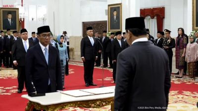 Presiden Prabowo Subianto Reshuffle Kabinet Merah Putih, Lantik Guru Besar ITB Jadi Mendiktisaintek