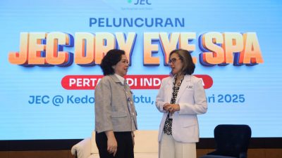 Perdana Tersedia di Rumah Sakit Mata Indonesia: JEC Luncurkan Dry Eye Spa, Bantu Mata Healing dengan Nyaman    
