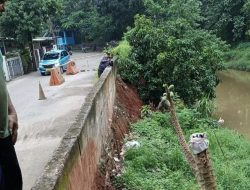 Khawatir Tanggul Pembatas Kali Cikeas Roboh, Camat Jatiasih Minta DBMSDA Segera Tindaklanjuti