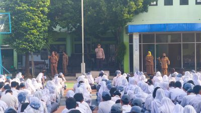 Polsek Pondokgede Gelar Penyuluhan untuk Pelajar SMAN 16 Bekasi Jelang Ramadan