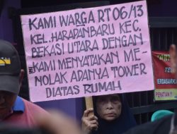 Warga Perumahan Telaga Mas Desak Pemkot Bekasi Bongkar Tower BTS