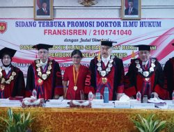 Pimpin Sidang Terbuka, Prof Gayus Lumbuun: Indonesia Perlu bentuk Mahkamah Medik